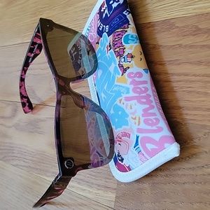 Blenders Berry Loud purple mirrored sunglasses